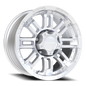 Vision Warrior 16X8 Winter Paint-Silver( Salt Resistant) Wheel