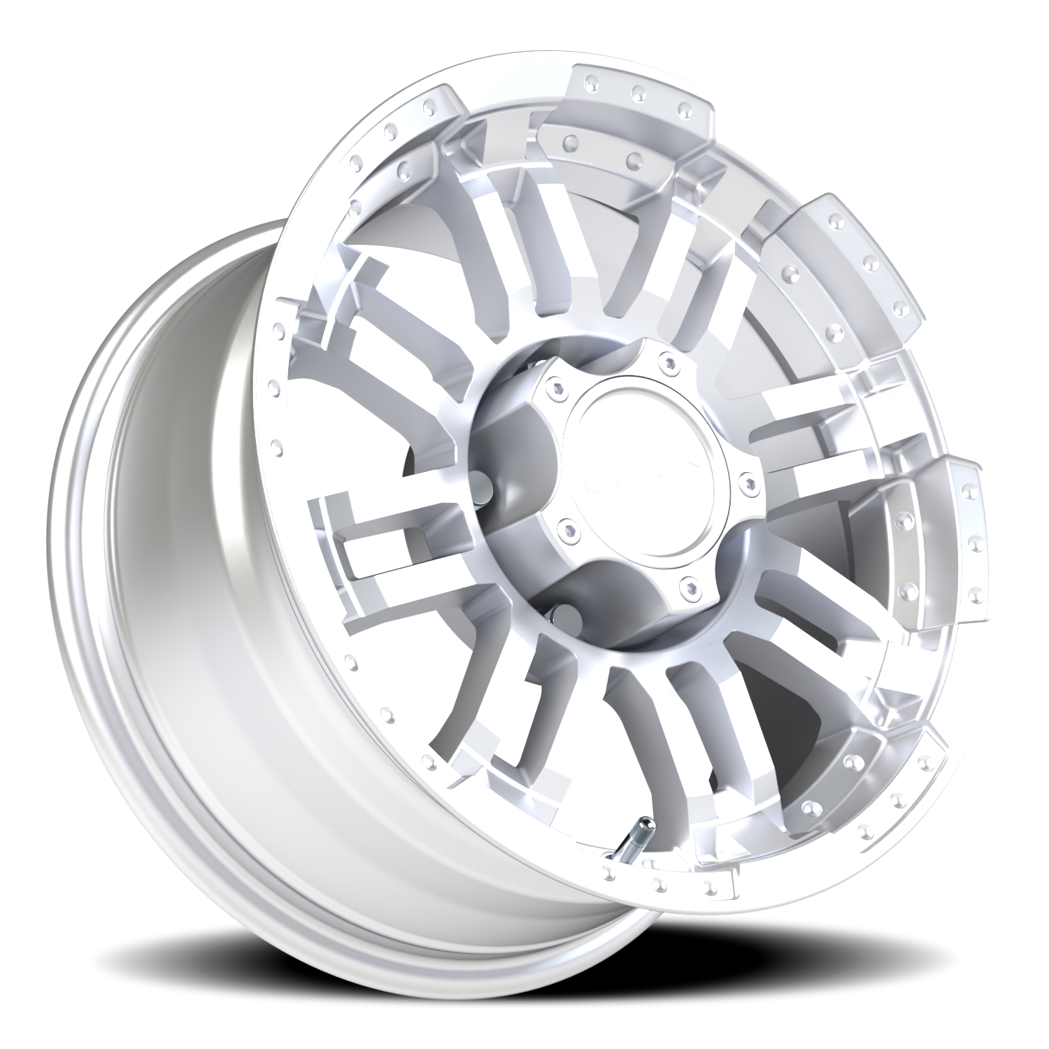 Vision Warrior 16X8 Winter Paint-Silver( Salt Resistant) Wheel