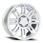 Vision Warrior 18X8.5 Winter Paint-Silver( Salt Resistant) Wheel