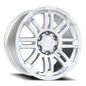 Vision Warrior 20X9 Winter Paint-Silver( Salt Resistant) Wheel