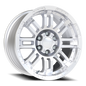 Vision Warrior 16X8 Winter Paint-Silver( Salt Resistant) Wheel