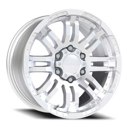 Vision Warrior 17X8.5 Winter Paint-Silver( Salt Resistant) Wheel