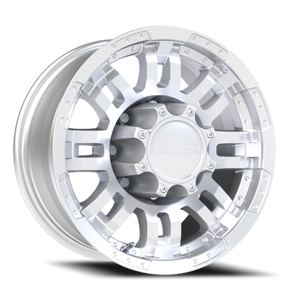 Vision Warrior 16X8 Winter Paint-Silver( Salt Resistant) Wheel
