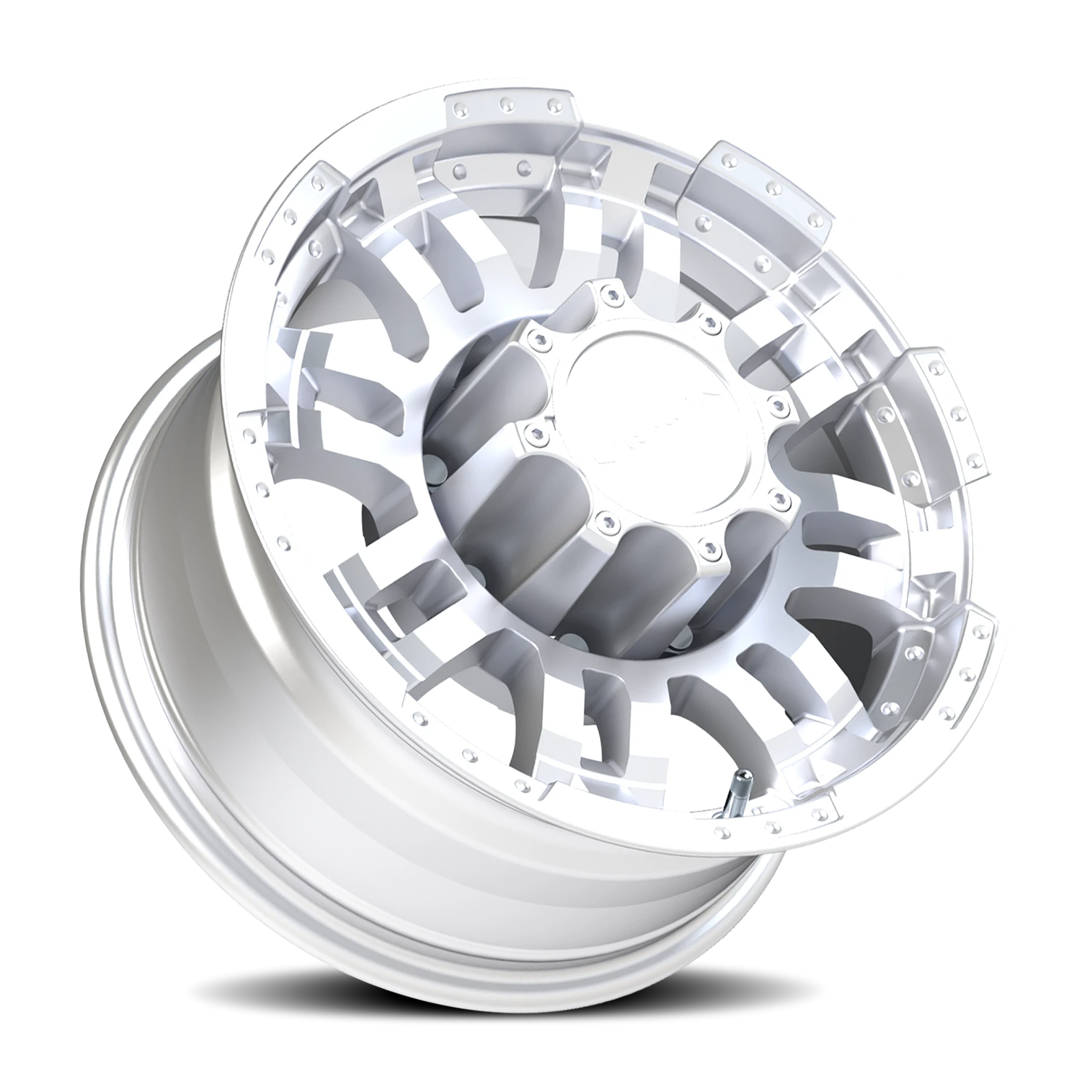 Vision Warrior 16X8 Winter Paint-Silver( Salt Resistant) Wheel