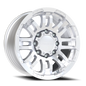 Vision Warrior 17X8.5 Winter Paint-Silver( Salt Resistant) Wheel