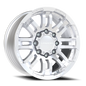 Vision Warrior 18X8.5 Winter Paint-Silver( Salt Resistant) Wheel