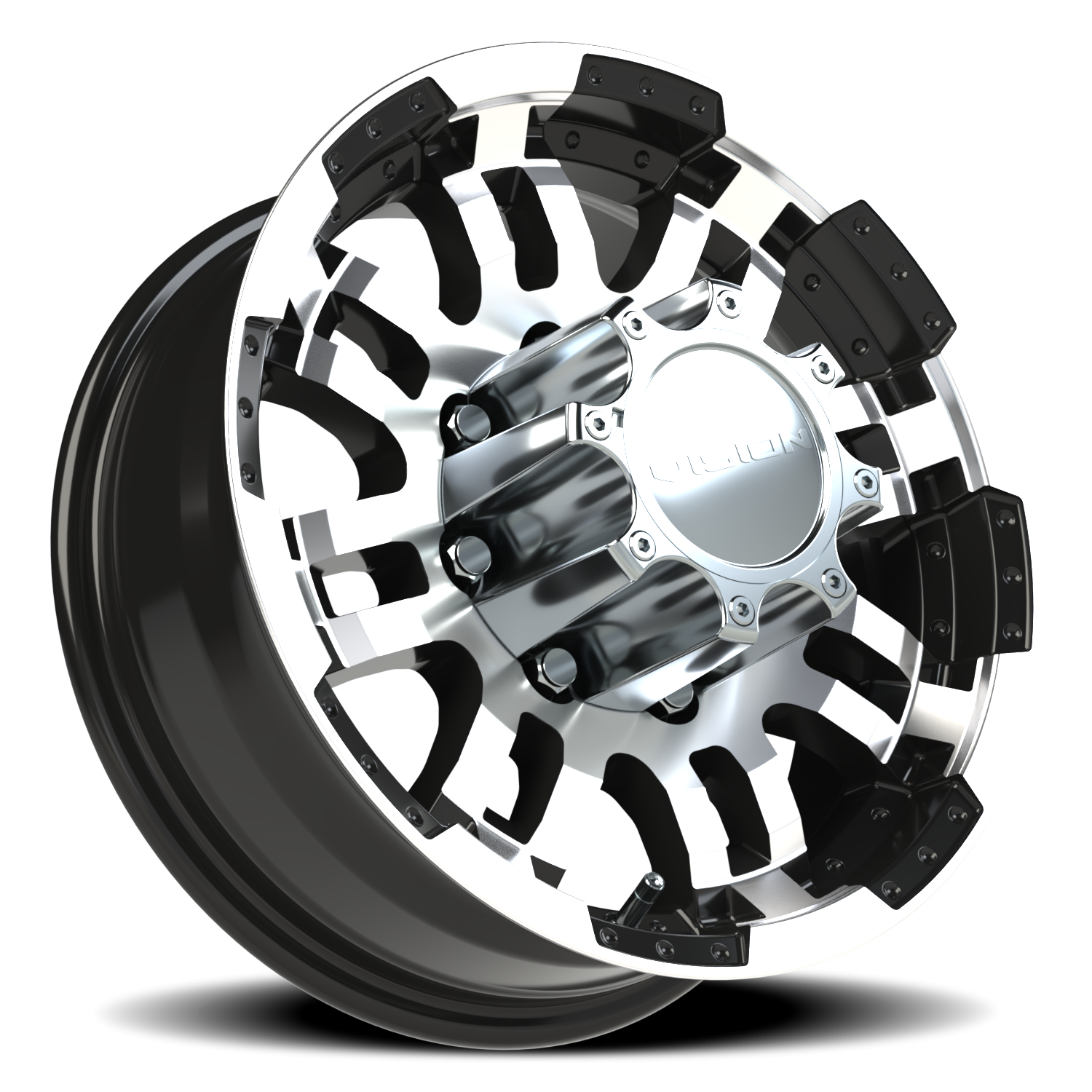 Vision Vw 16X6 Gloss Black Machined Face Wheel