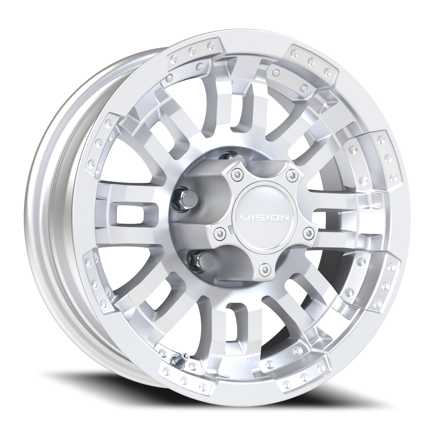 Vision Vw 14X5.5 Marine Paint Silver Wheel