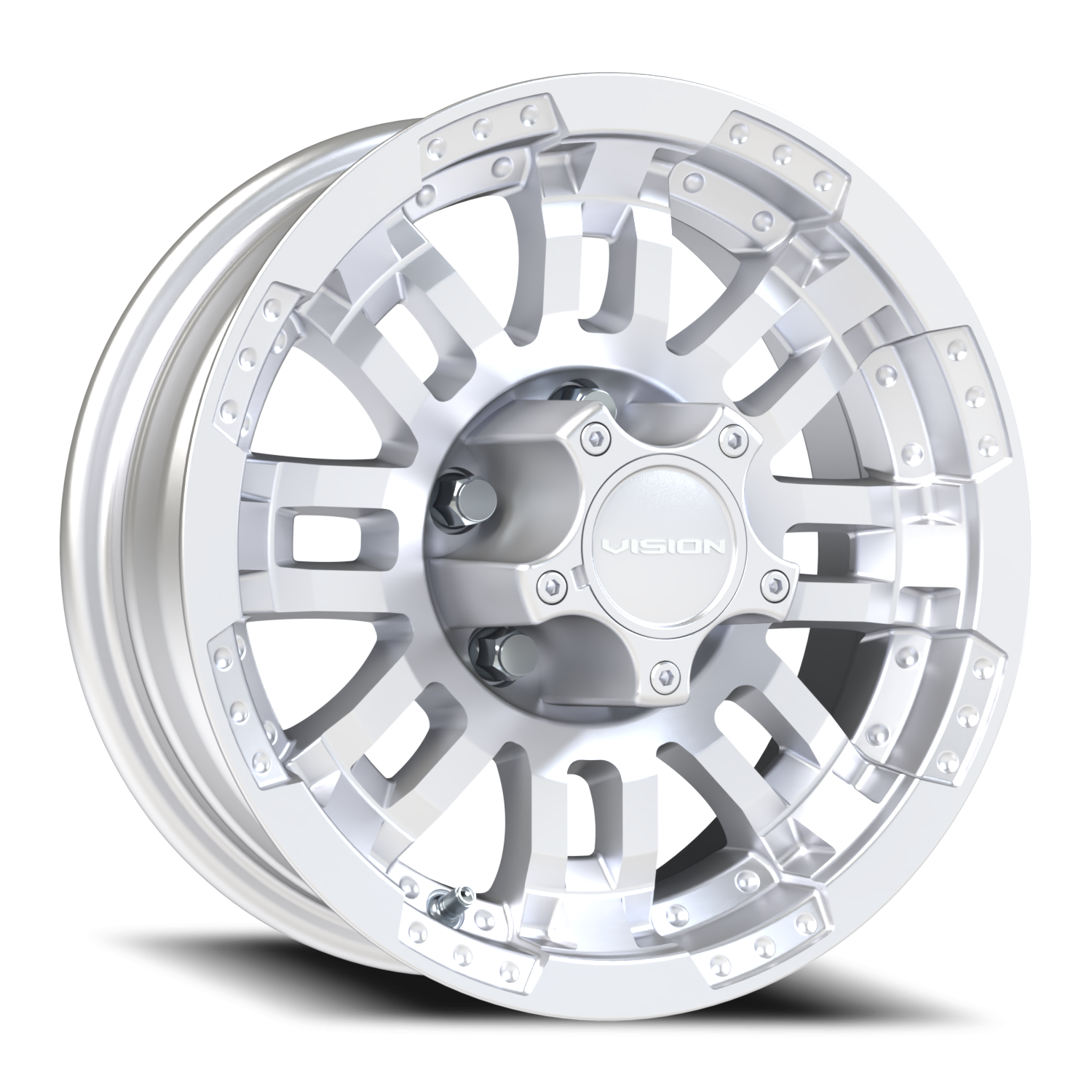 Vision Vw 14X5.5 Marine Paint Silver Wheel