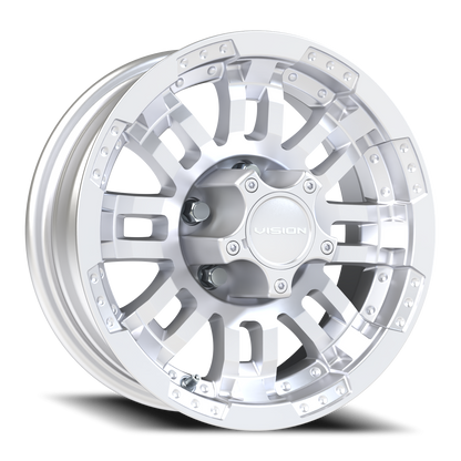 Vision Vw 14X5.5 Marine Paint Silver Wheel