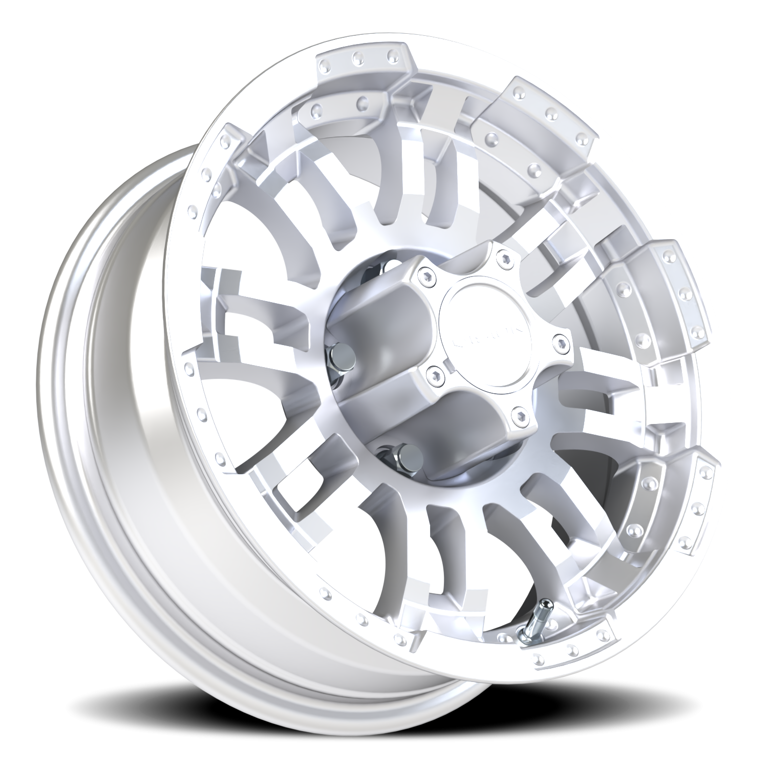 Vision Vw 15X6 Marine Paint Silver Wheel