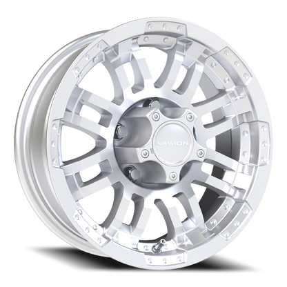 Vision Vw 15X6 Marine Paint Silver Wheel