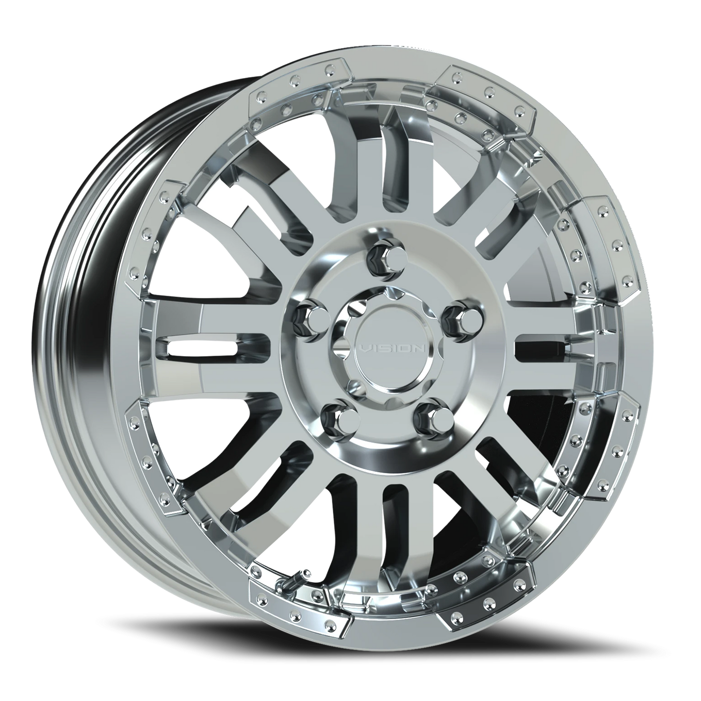 Vision Warr 16X6.5 Chrome Wheel
