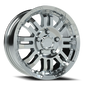 Vision Warr 16X6.5 Chrome Wheel