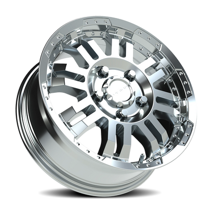 Vision Warr 16X6.5 Chrome Wheel
