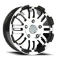 Vision Vw 18X7.5 --3600 LC-- Gloss Black Machined Face Wheel