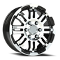 Vision Vw 16X6.5 Gloss Black Machined Face Wheel