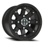 Vision Vislockout 12X7 Matte Black Wheel