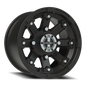 Vision Vislockout 12X7 Matte Black Wheel
