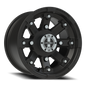Vision Vislockout 12X7 Matte Black Wheel