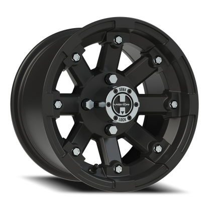 Vision Vislock 12X7 Matte Black Wheel