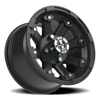 Vision Vislock 12X7 Matte Black Wheel