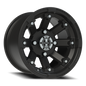 Vision Vislockout 12X8 Matte Black Wheel