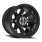 Vision Vislockout 12X8 Matte Black Wheel