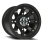 Vision Vislockout 12X8 Matte Black Wheel
