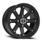 Vision Vislockout 14X7 Matte Black Wheel