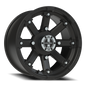 Vision Vislockout 14X7 Matte Black Wheel