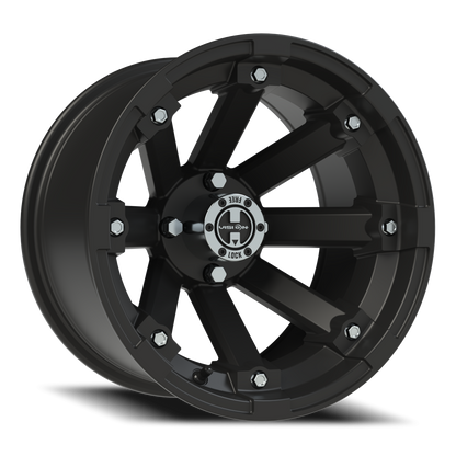 Vision Vislockout 14X8 Matte Black Wheel