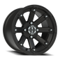 Vision Vislockout 14X8 Matte Black Wheel