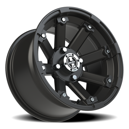 Vision Vislockout 14X8 Matte Black Wheel