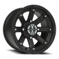 Vision Vislockout 14X8 Matte Black Wheel
