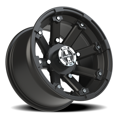 Vision Lockout 14X8 Matte Black Wheel
