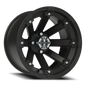 Vision Vislockout 14X8 Matte Black Wheel