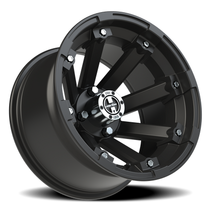 Vision Vislockout 14X8 Matte Black Wheel