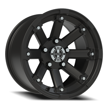 Vision Vislockout 14X8 Matte Black Wheel