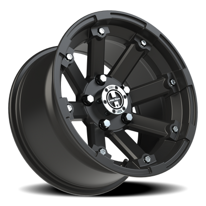 Vision Vislockout 14X8 Matte Black Wheel