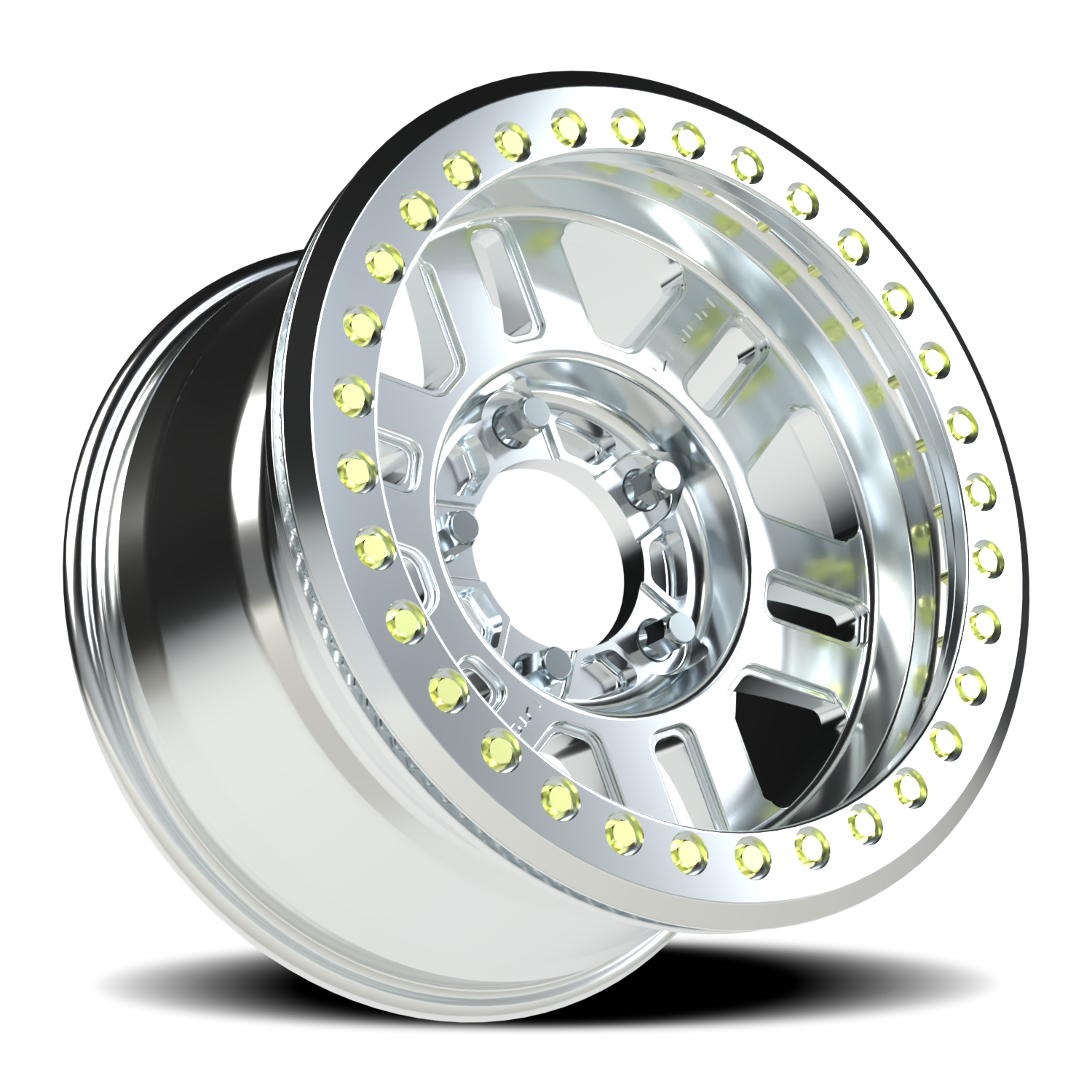 Vision Fmanx 17X9.5 Machined Wheel
