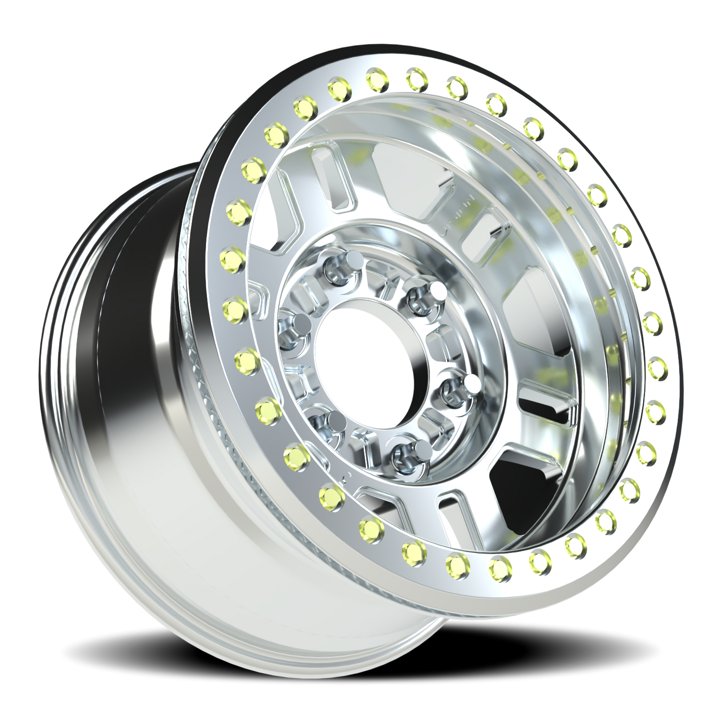 Vision Manx 17X9.5 Machined Wheel