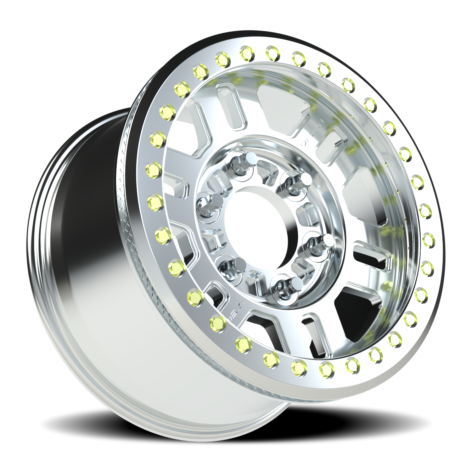 Vision Manx 17X9.5 Machined Wheel