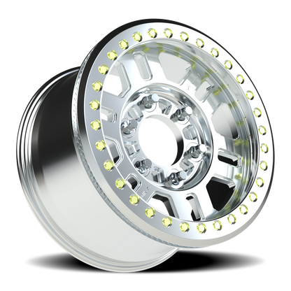 Vision Manx 17X9.5 Machined Wheel