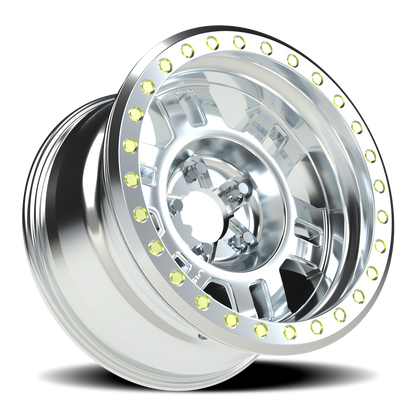 Vision Bl 17X9.5 Machined Wheel