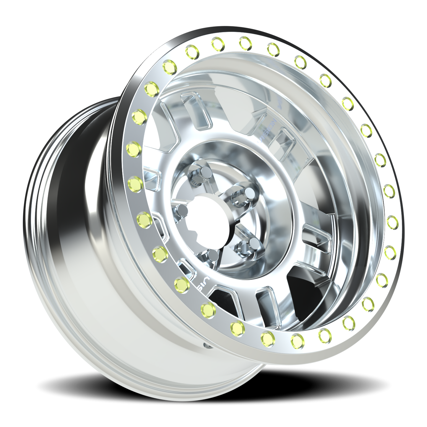 Vision Bl 17X9.5 Machined Wheel