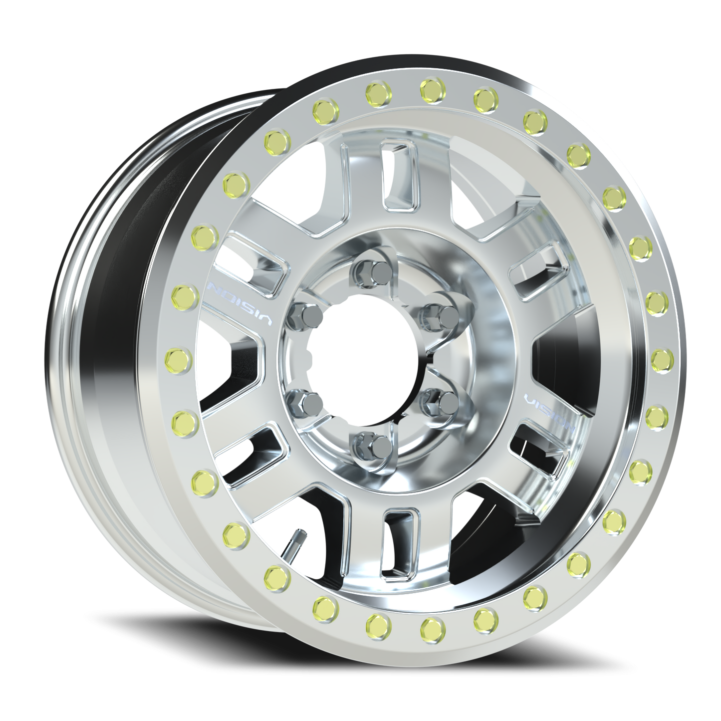 Vision Bl 17X8.5 Machined Wheel