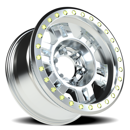 Vision Bl 17X8.5 Machined Wheel