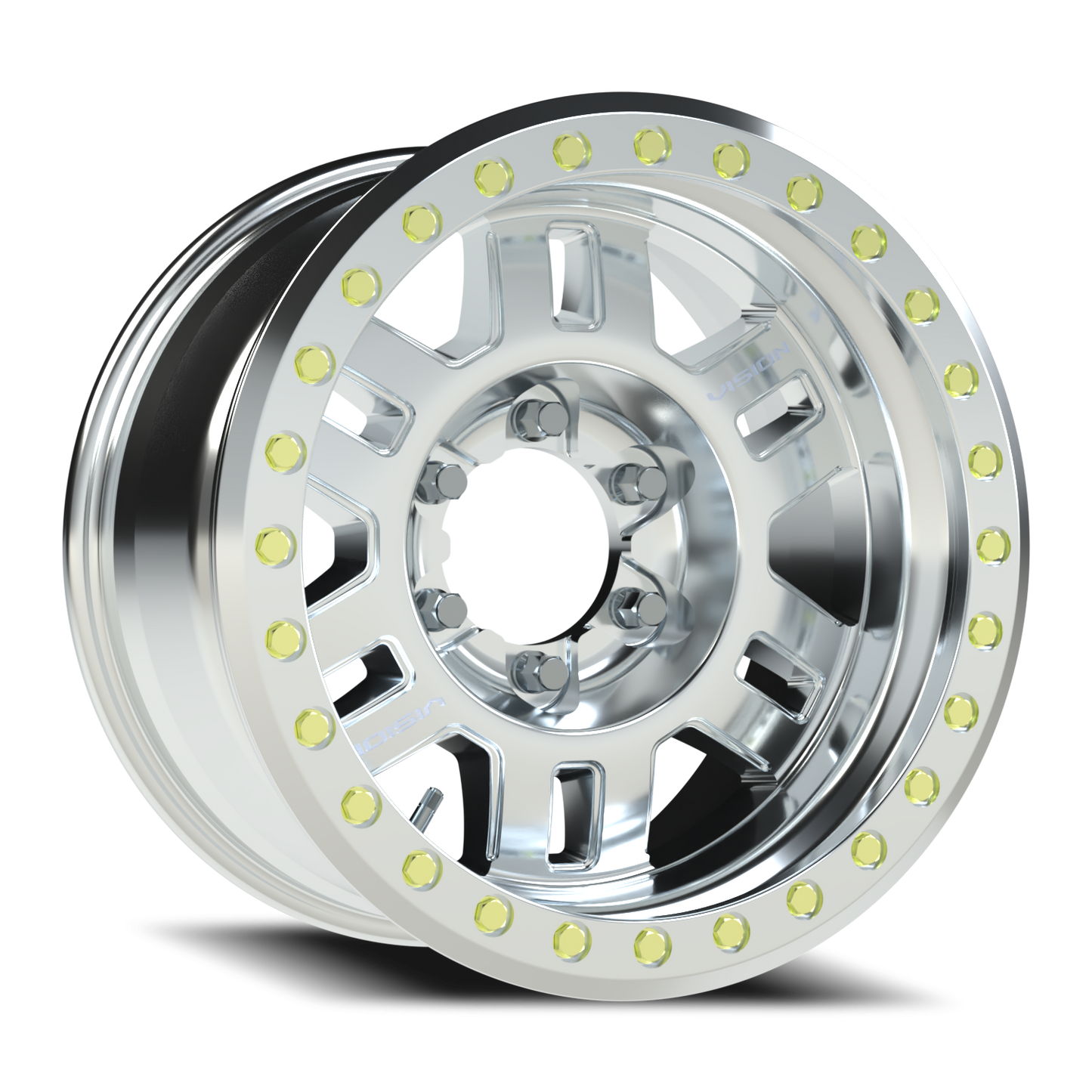 Vision Bl 17X9.5 Machined Wheel