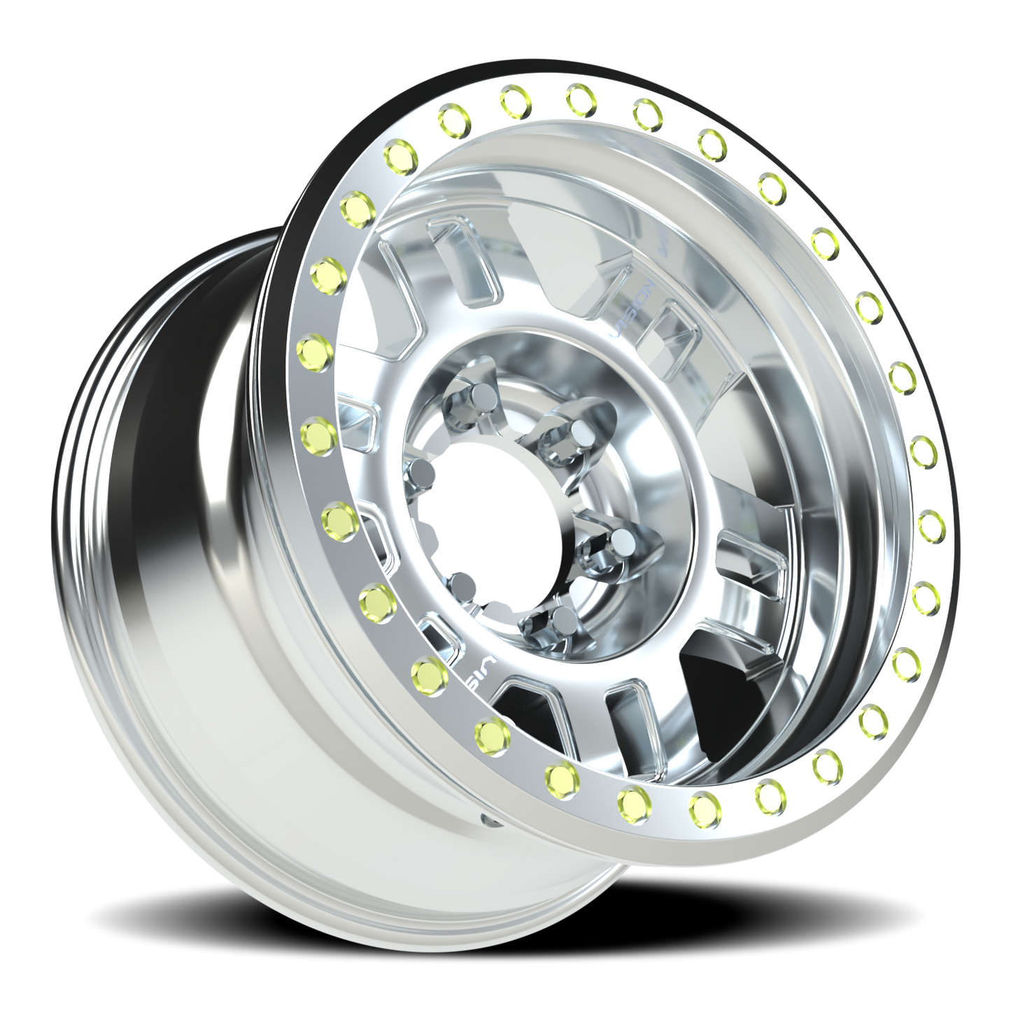 Vision Bl 17X9.5 Machined Wheel